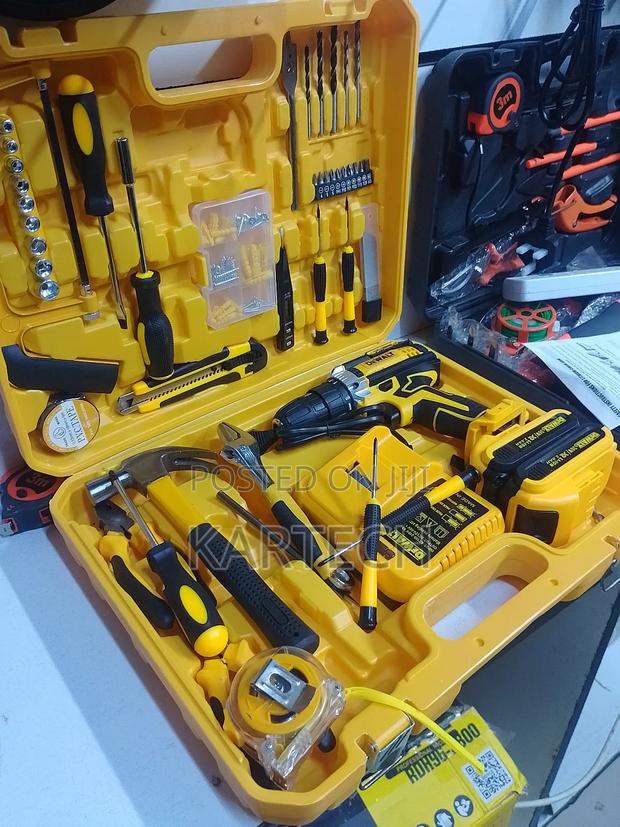 Dewalt 36v Electric Impact Drill Set - Cordless