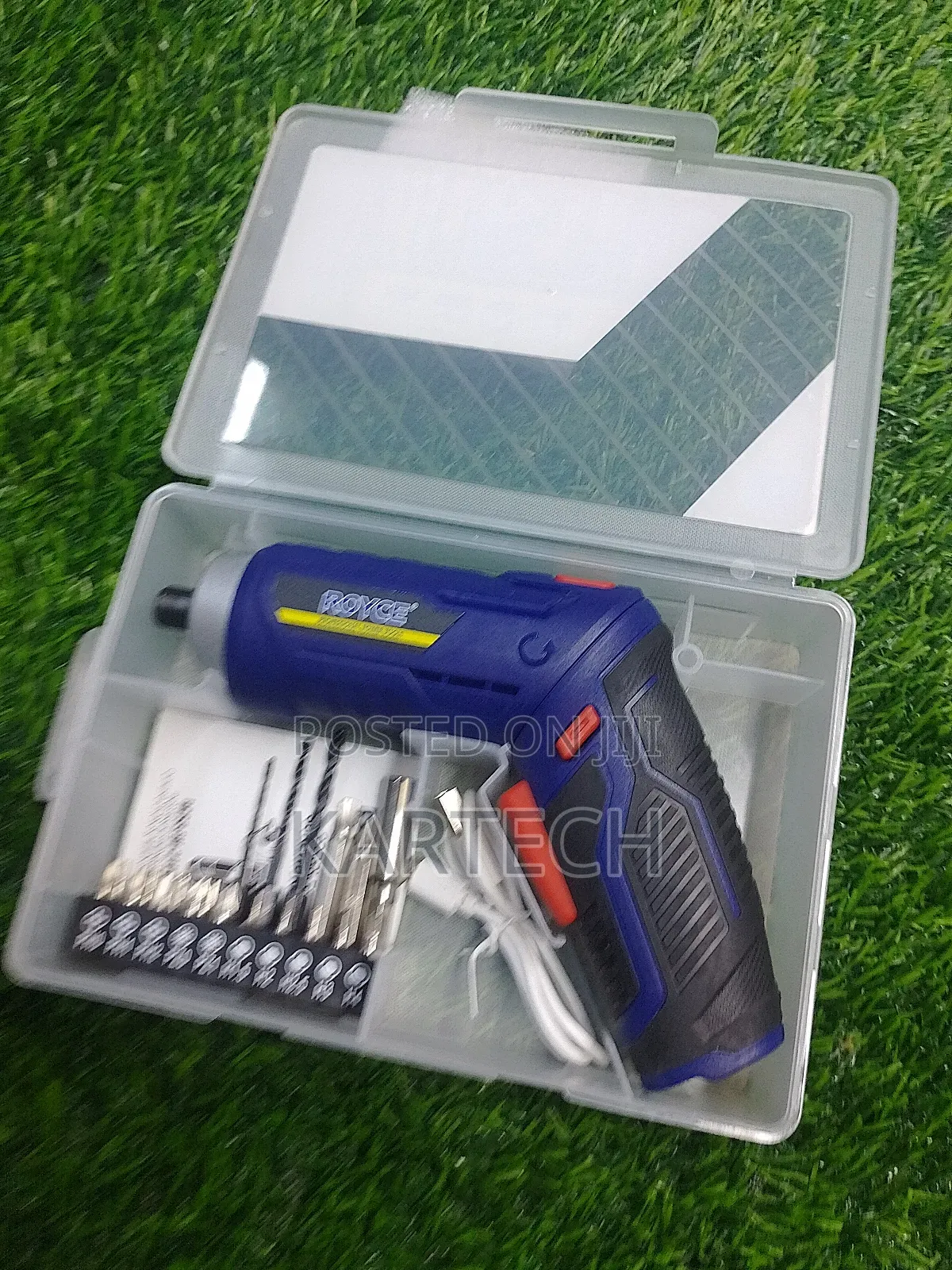 Royce Electric Screwdriver Gun, Adjustable 2position Handles