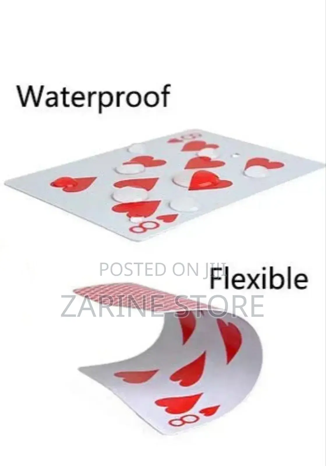 100% Plastic Poker Card Oktexas JDL Royal Water Proof