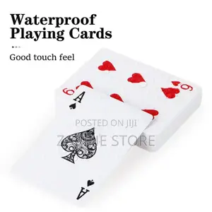 Plastic Poker Card Jumbo Index