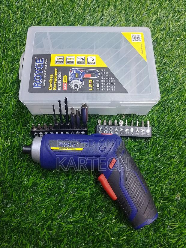 Royce Electric Cordless Screwdriver Gun - main view