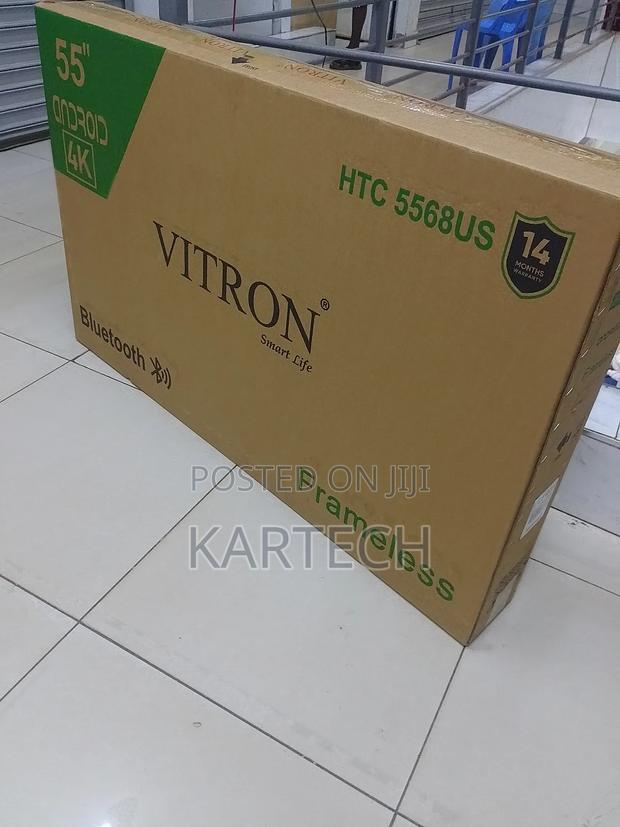 Vitron 55 Inch Ultra Hd Led Smart Tv, Bluetooth