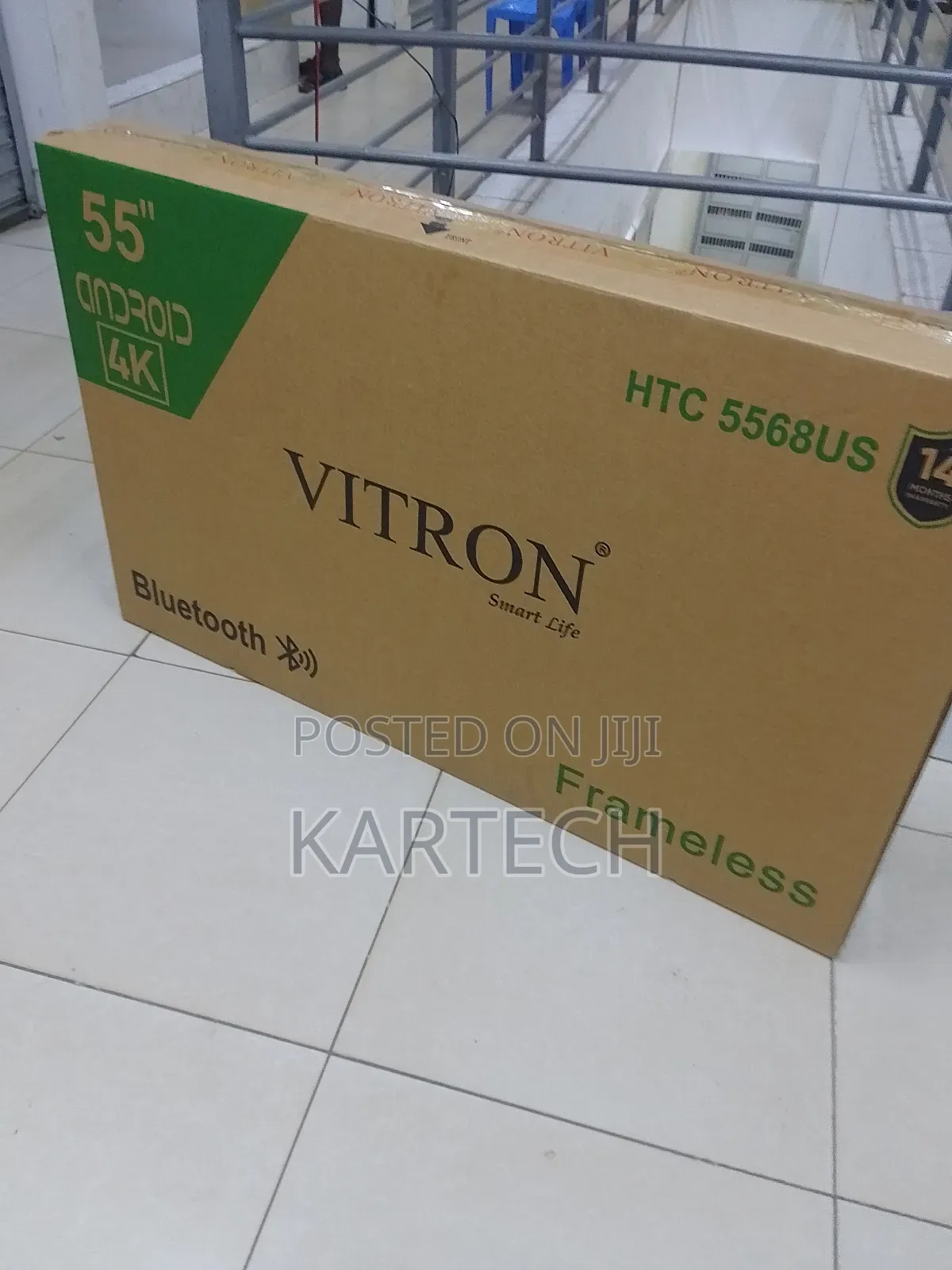 Vitron 55 Inch Ultra Hd Led Smart Tv, Bluetooth