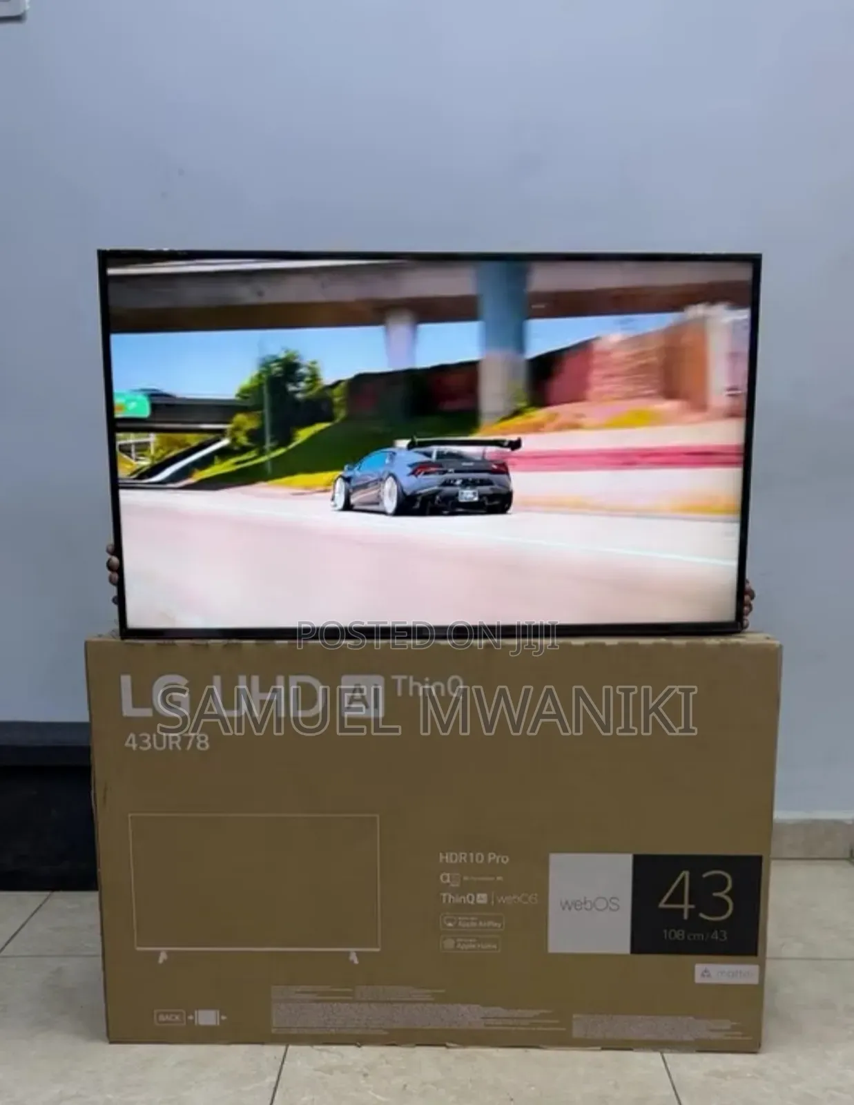 Lg 43′′ 43ur78 Uhd Smart Webos Tv - New Model