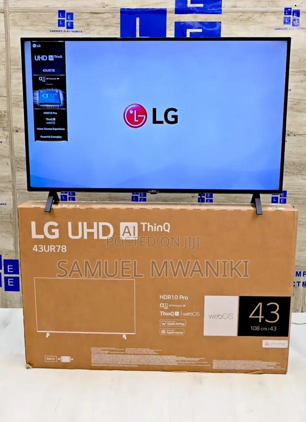 Lg 43′′ 43ur78 Uhd Smart Webos Tv - Latest Model