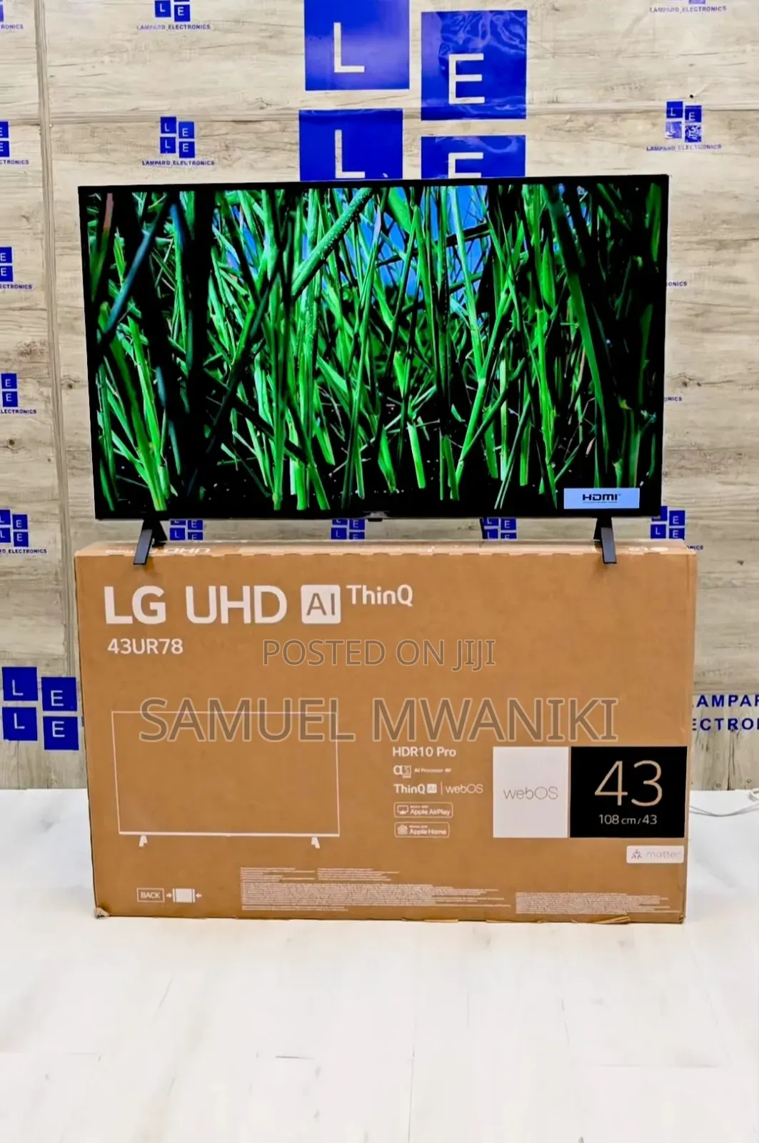 Lg 43′′ 43ur78 Uhd Smart Webos Tv - Latest Model