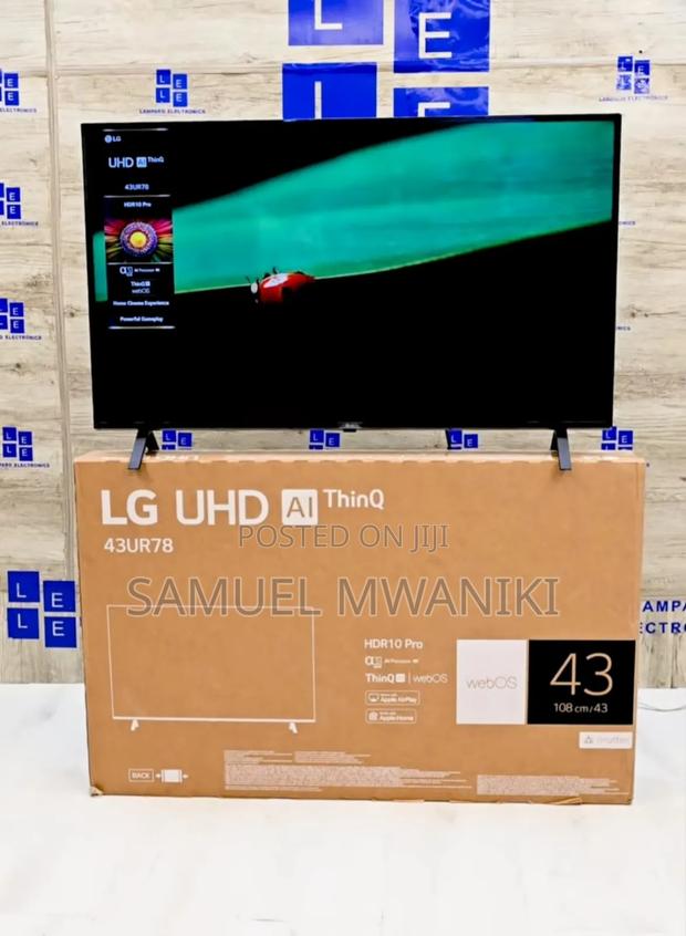 Lg 43′′ 43ur78 Uhd Smart Webos Tv - Latest Model - thumbnail 3
