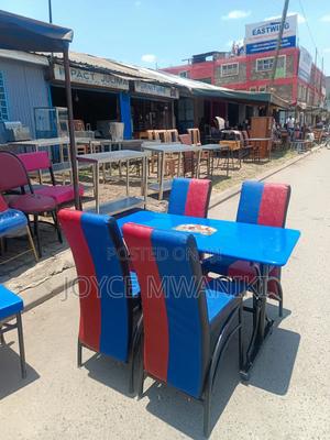 Executive Restaurant Set, With Blue Table - main view