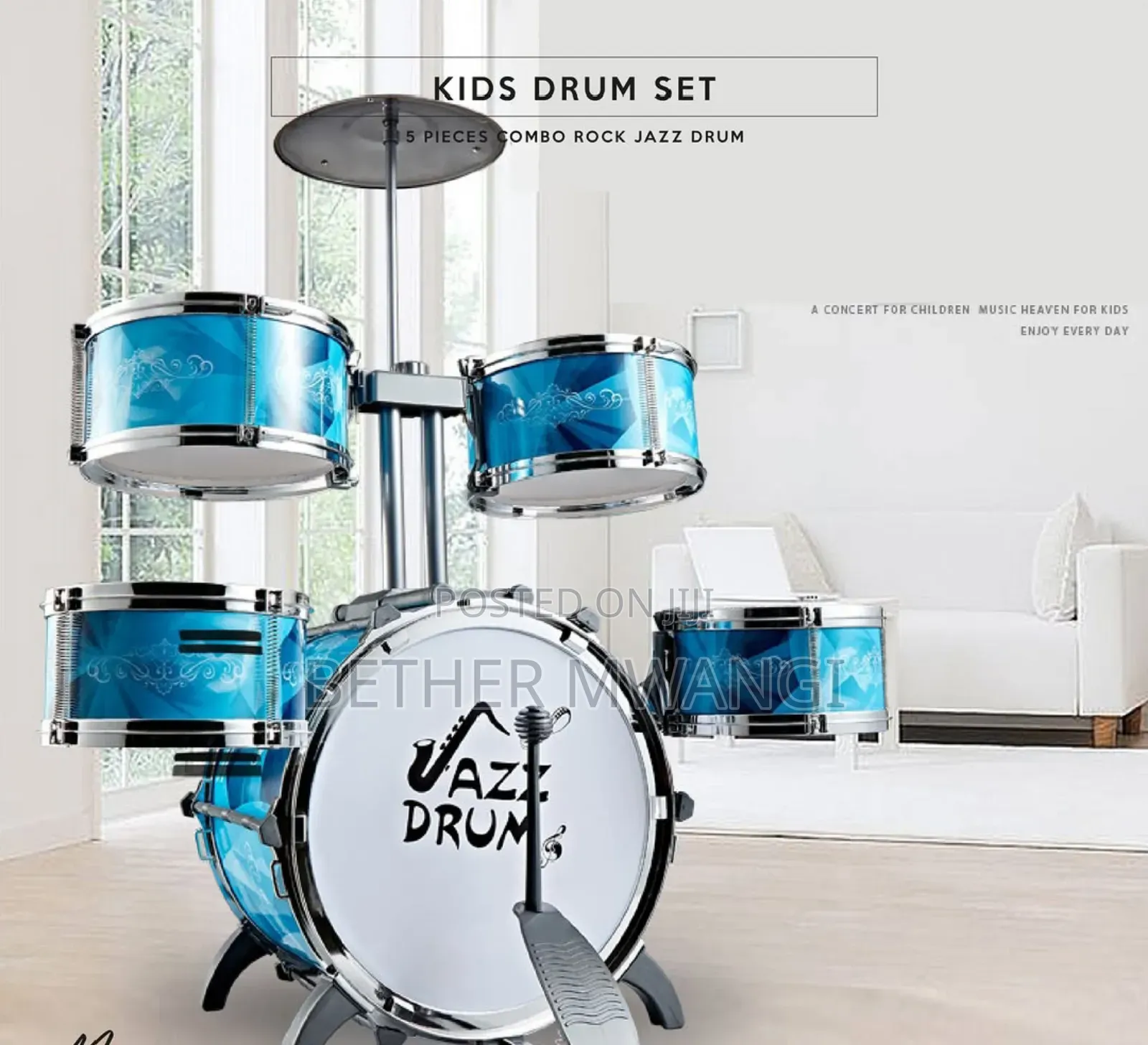 Kids Drum Set in Kenya