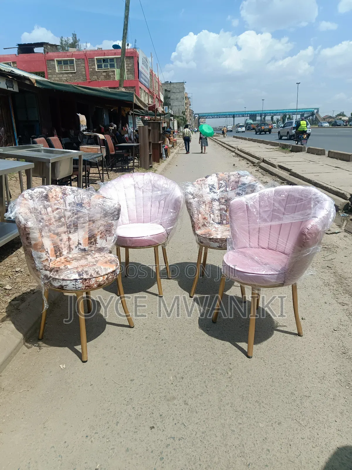 Dinning Seats, Flower Design 