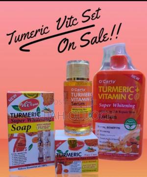 Tumeric Vitamin C Whitening Set - main view