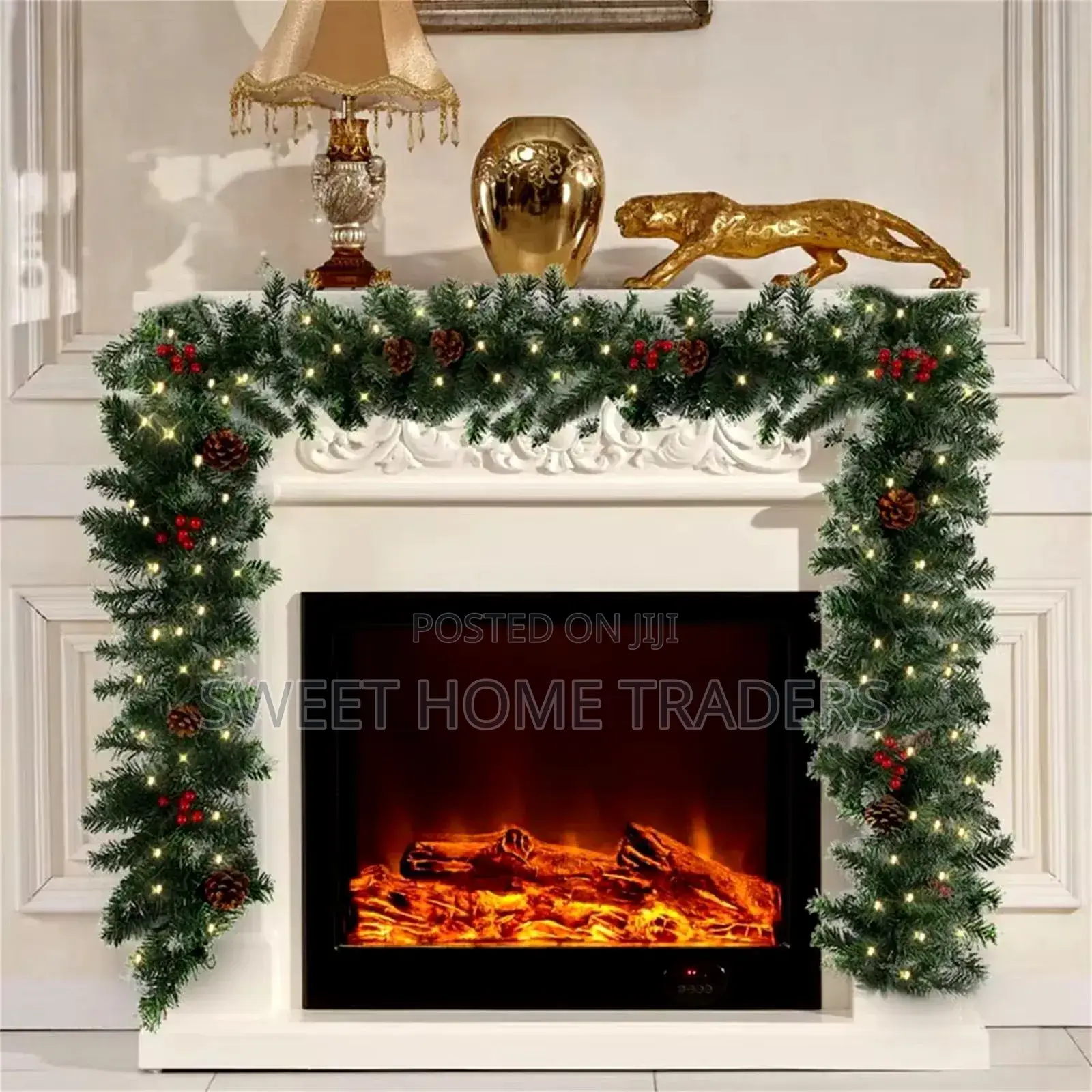 Multifunctional Christmas Predecorated Garland 
