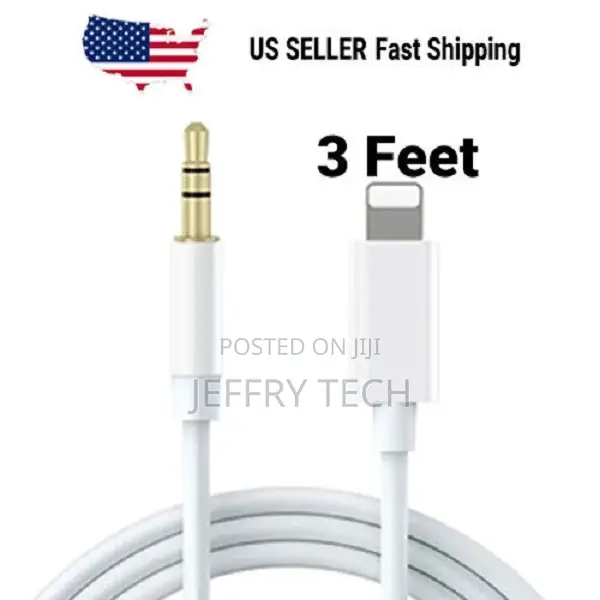 iPhone 7 8 Plus X XR 11 12 13 to 3.5mm AUX Cable AUX Jack Ma
