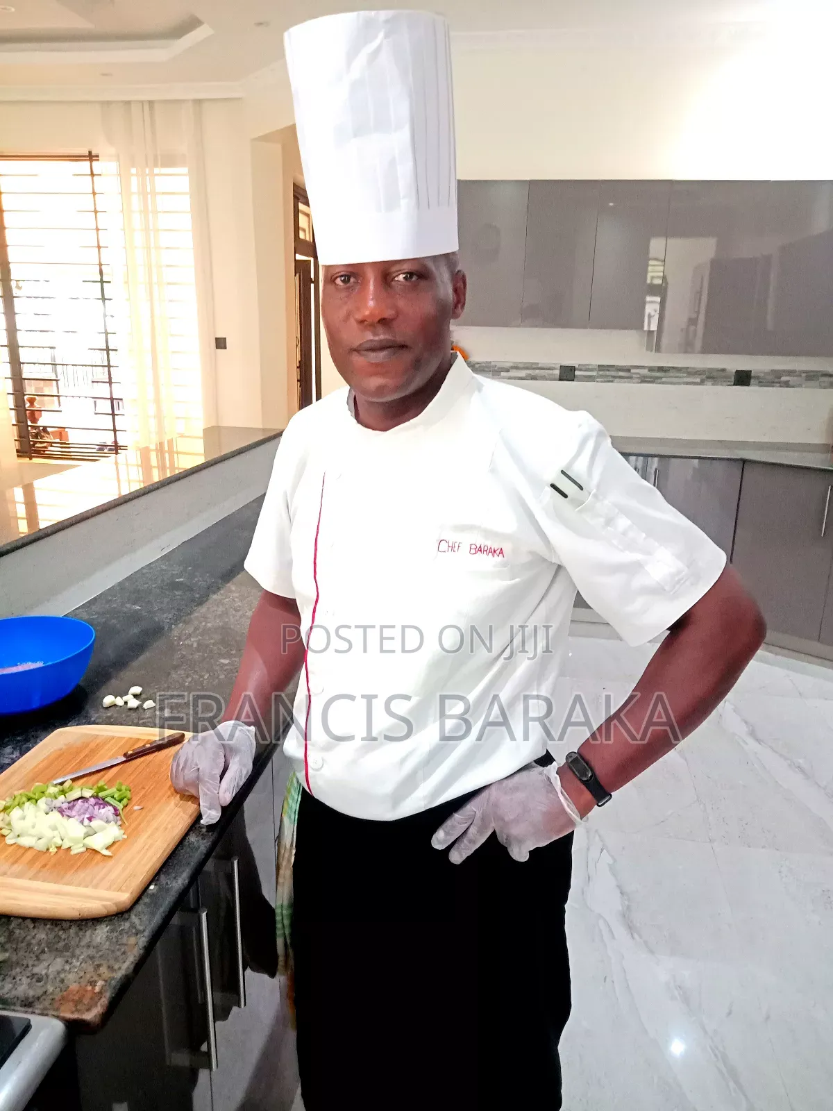 Chef Baraka/Private Chef, Available.
