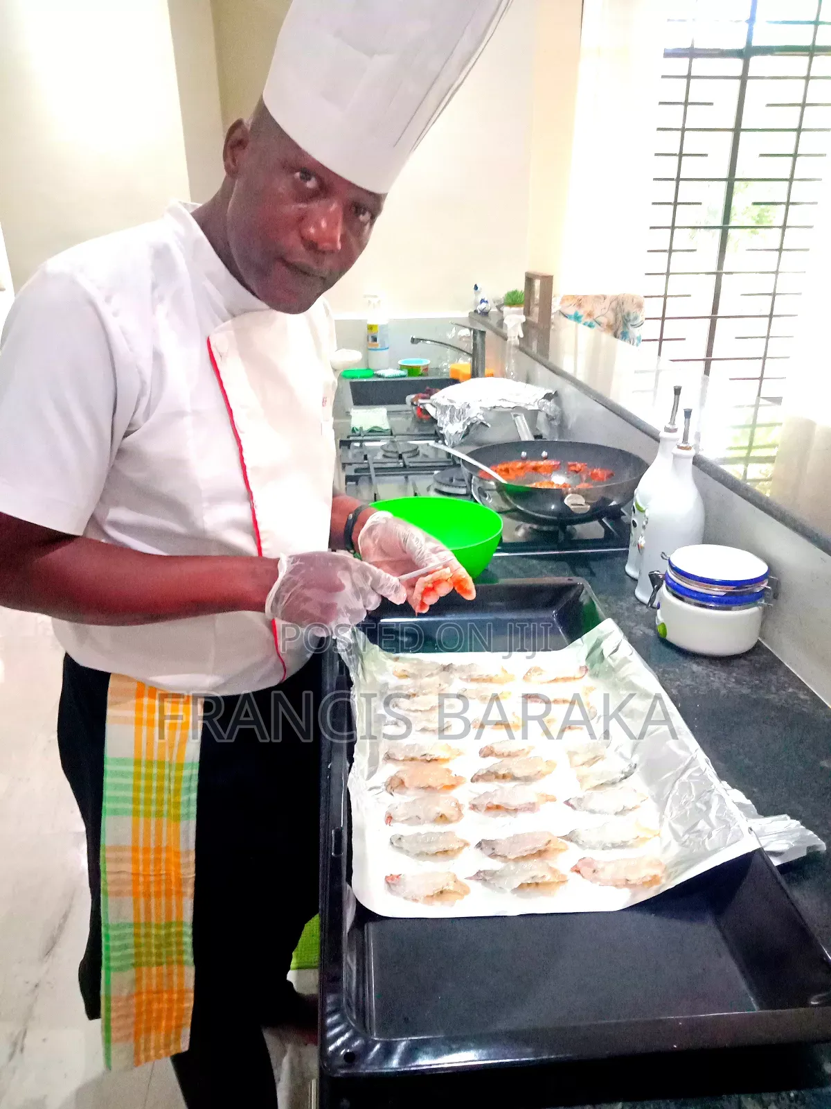 Chef Baraka/Private Chef, Available.