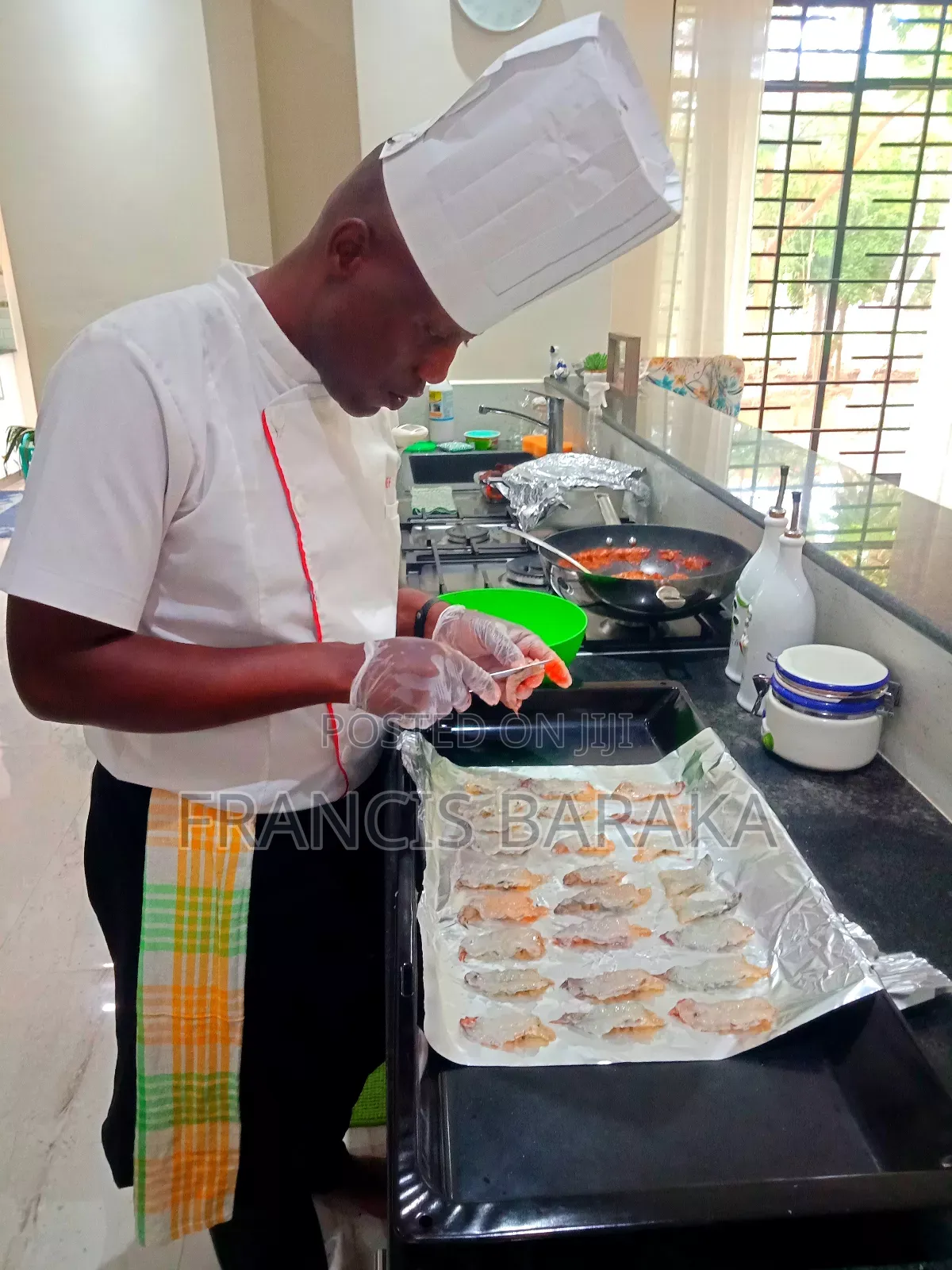 Chef Baraka/Private Chef, Available.
