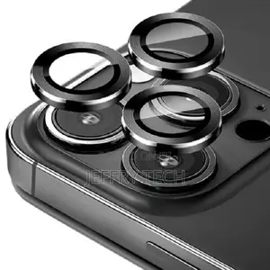 Metal Ring Glass Camera Lens Protector Cover for iPhone 14
