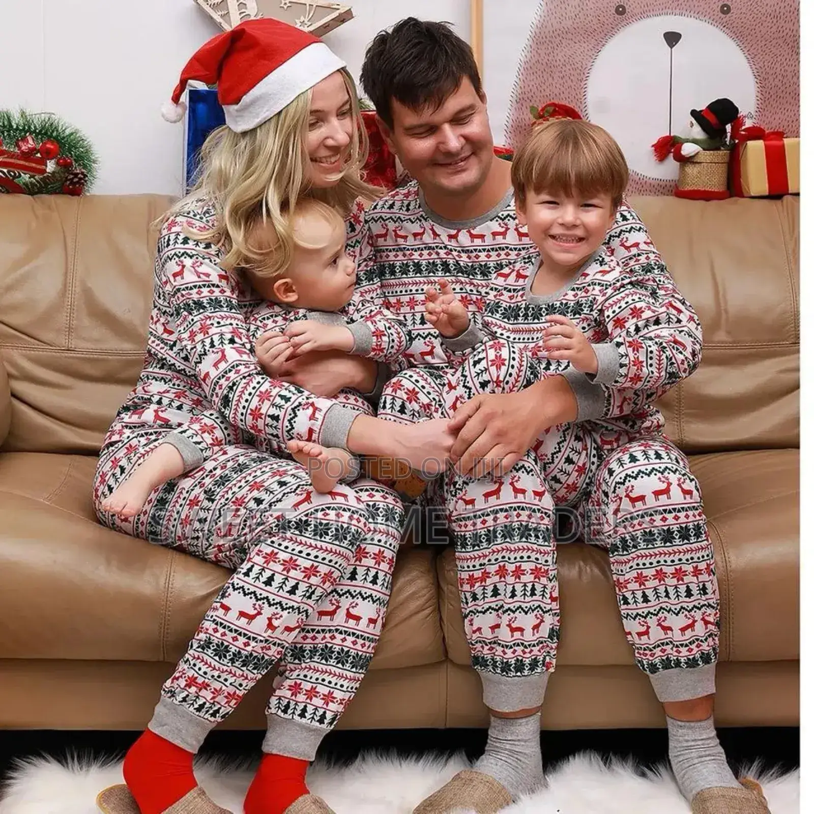 Family Matching Christmas Pajama Sets 