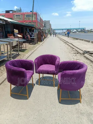 Purple Salon Seats or Styling Seats 