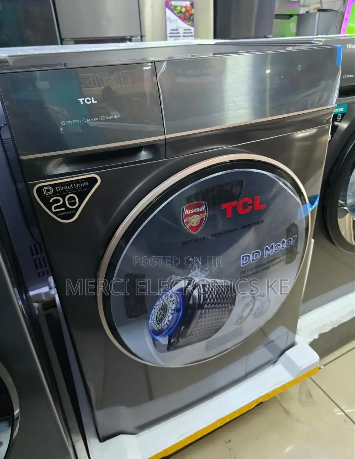 10kg Wash/7kg Dry Capacity Dd Inverter Front Loading Washer