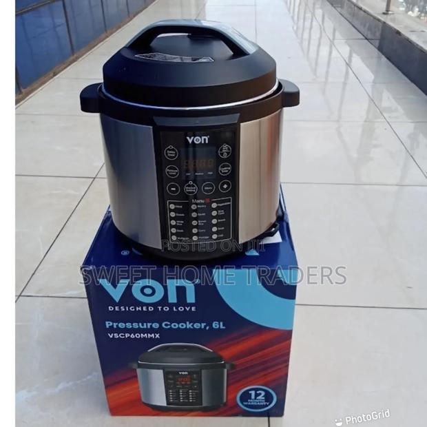 Von Pressure Cooker 1000W - 6L 