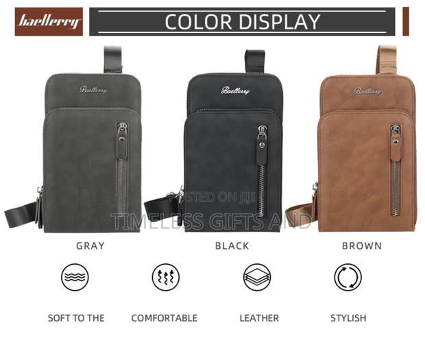 Baellerry Men Crossbody Leather Bags