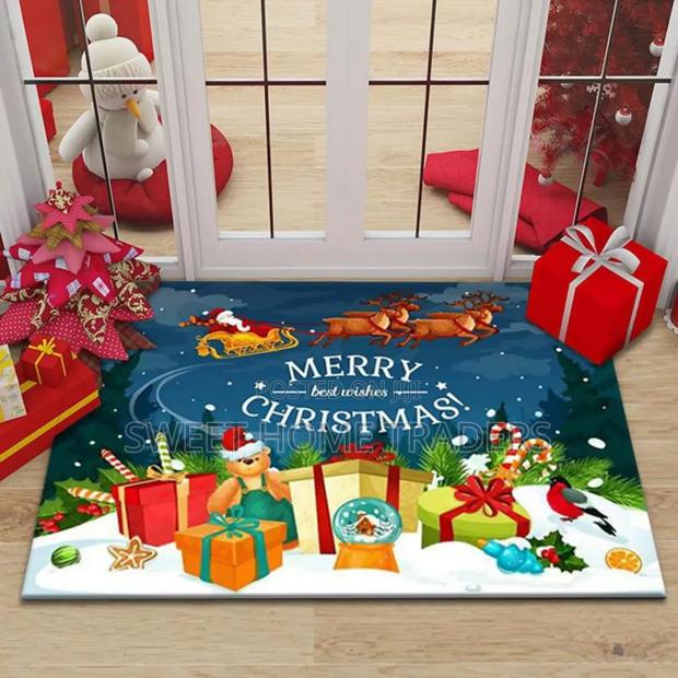 Decorative Christmas Doormat - main view
