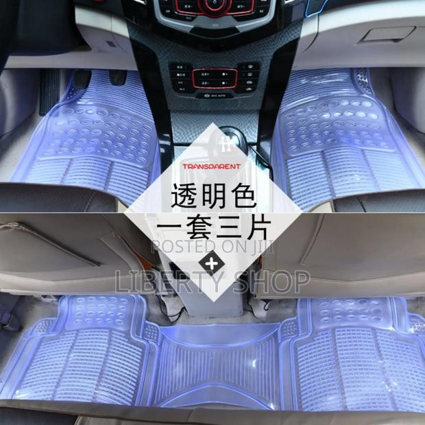 Conjoined Universal Clear Floor Mats
