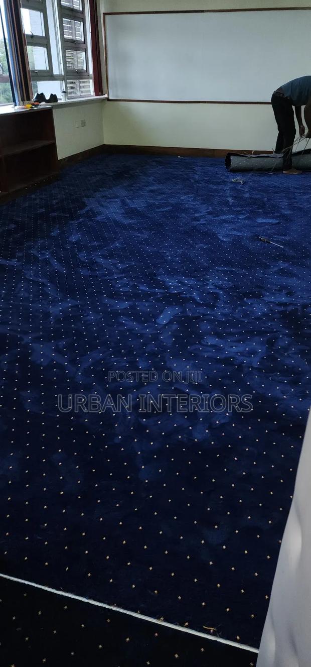 Executive Office Carpets 12mm Navy - main view