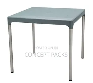 Complast 4 Seater Table With Anodised Aluminium Legs
