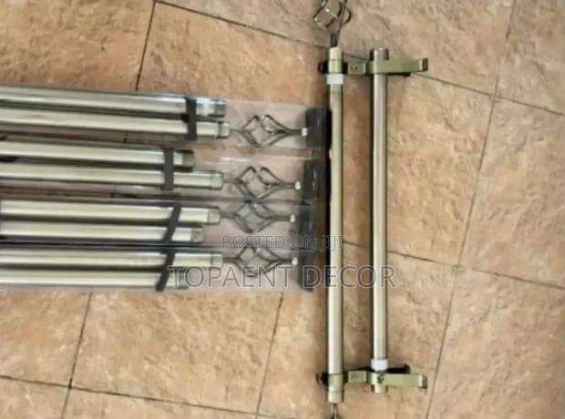 Green 2n Adjustable Window Curtain Rods - main view