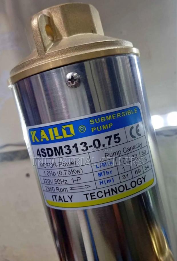 Electric Kailo Submersible Water Pump 1hp