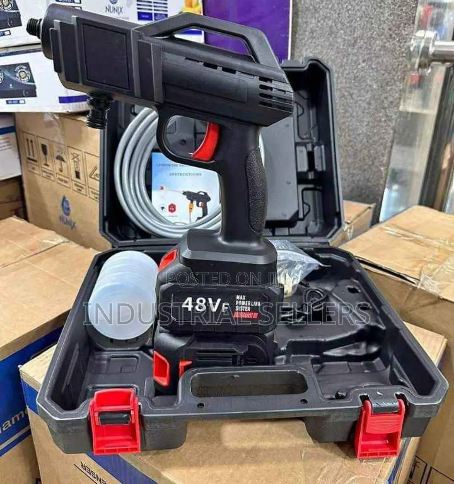 Cordless High Pressure Car Washer Gun