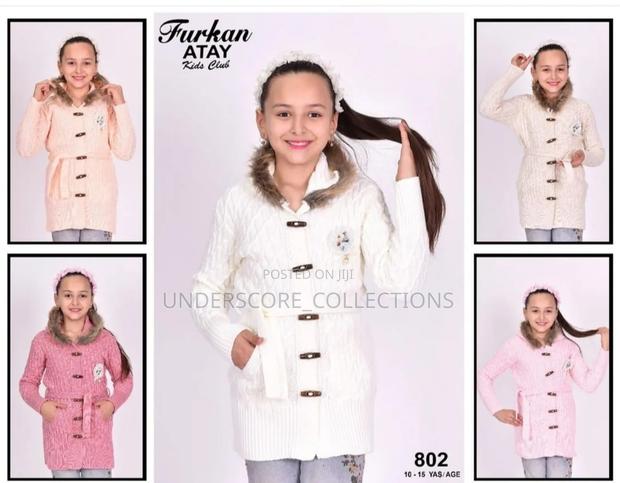 Young Girls Sweaters.Very Warm for the Rainy Season.