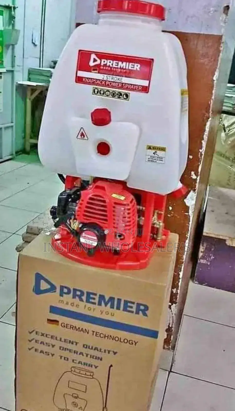 Premier Motorized 2 Stroke Knapsack