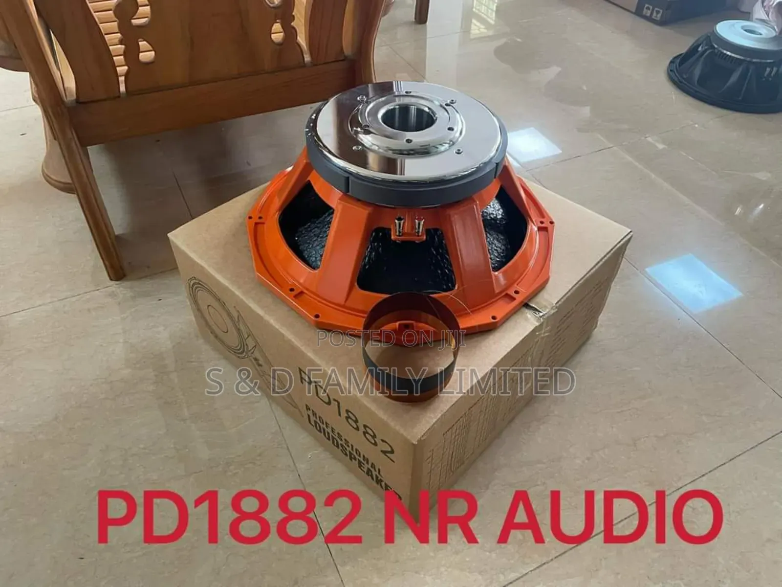 NR PD1882 Bass Speaker