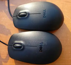 Dell MS-111-P Wired Mouse Black