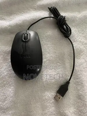 Dell MS-111-P Wired Mouse Black
