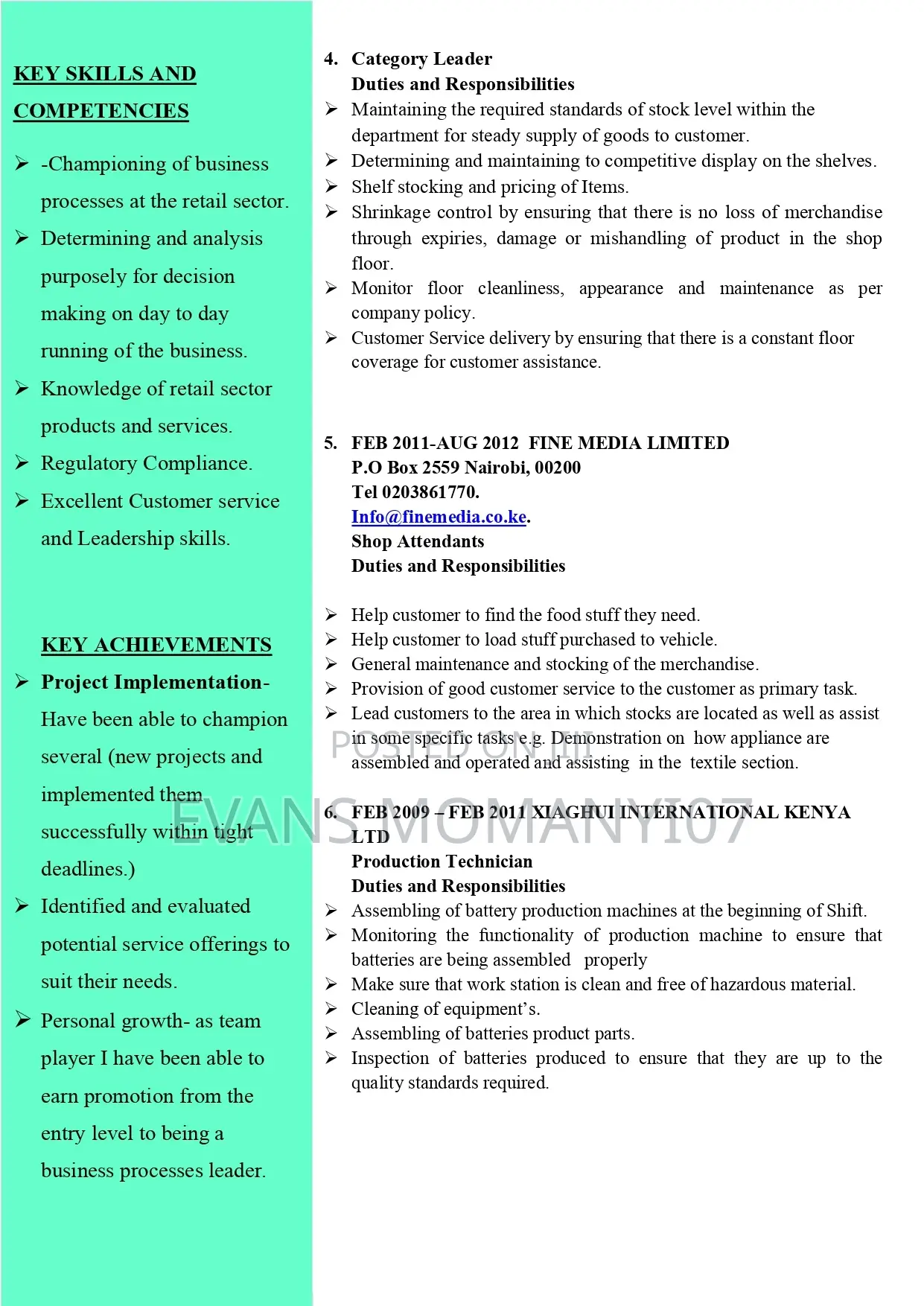 Human Resource (HR