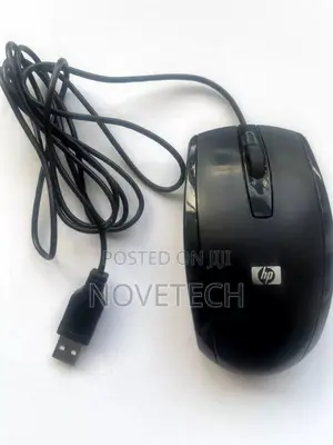 HP X500 Black Wired USB Mouse