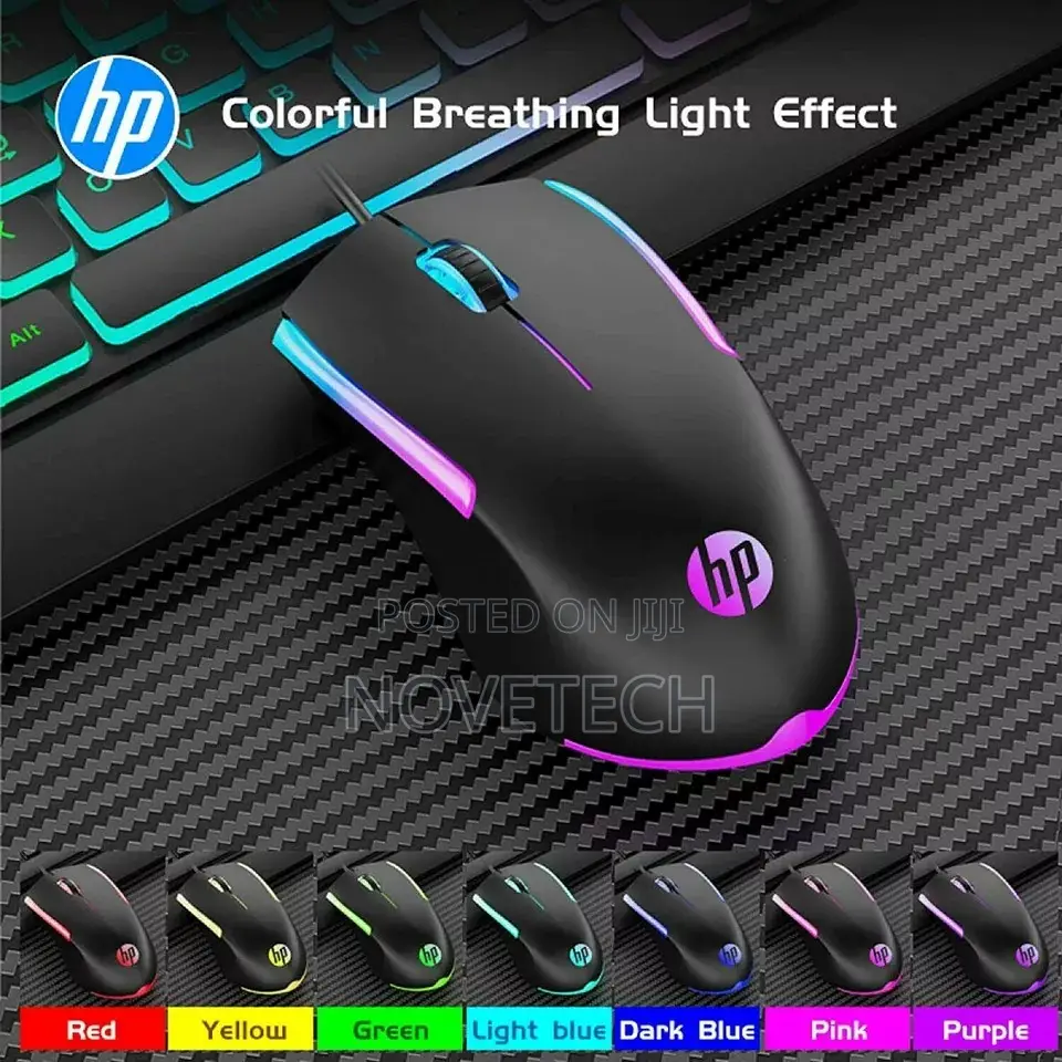 HP M160 Wired High Performance RGB Gaming Mouse