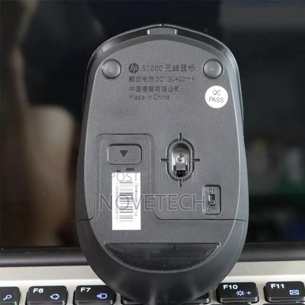 HP S1000 Silent Optical Wireless Mouse 1600DPI - thumbnail 3