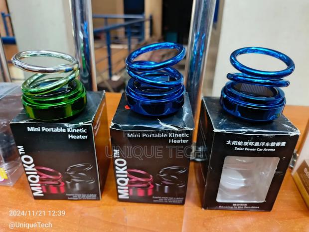 Solar Scents: Rotating Air Freshener for Your Car