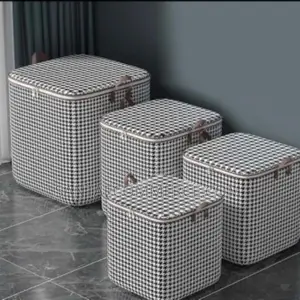 Non Woven Large Storage Basket Quilt Bags