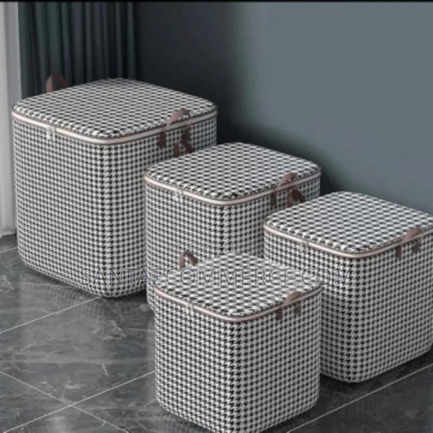 Non Woven Large Storage Basket Quilt Bags