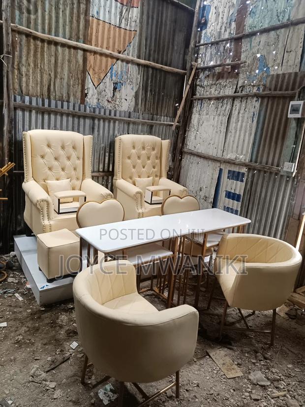 Pedicure Set and 2 Manicure Sets Cream  - thumbnail 2