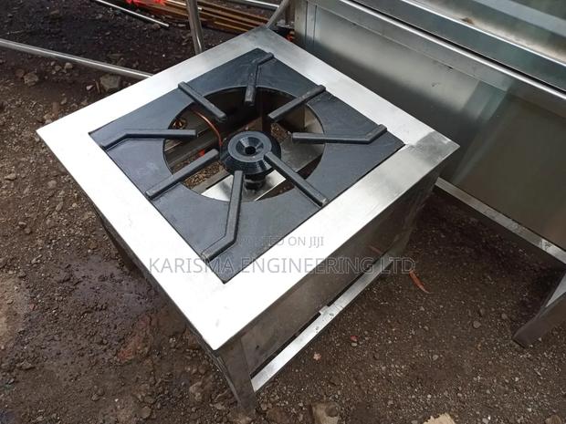 Stainless Steel 1 Burner Cooker - main view