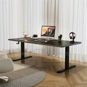 Office Desk: Mannual Lifting Adjustable Desk