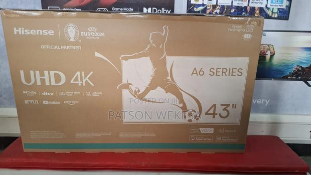 Hisense 43 Inch 43a6n (New 2024) Vidaa Smart Uhd Tv