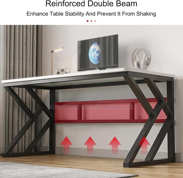 Office Table: Modern Computer Office Desk - thumbnail 4